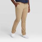 Men's Tall Athletic Fit Hennepin Tech Chino Pants - Goodfellow & Co Beige