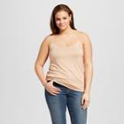 Women's Plus Size Perfect Cami - Ava & Viv Honey Beige