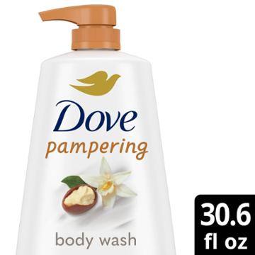 Dove Beauty Pampering Body Wash Pump - Shea Butter & Vanilla