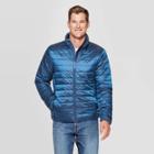 Men's Standard Fit Puffer Jacket - Goodfellow & Co Blue