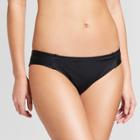 Women's Tabside Hipster Bikini Bottom - Black - M - Mossimo, Black Arrow