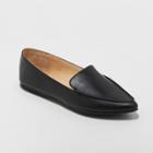 Target Women's Micah Pointy Toe Loafers - A New Day Black