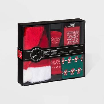 Bespoke 2112 Men's Holiday Gifting Travel Accessory Set - Red, Men's,