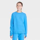 Girls' Fleece Pullover Sweatshirt - All In Motion Blue