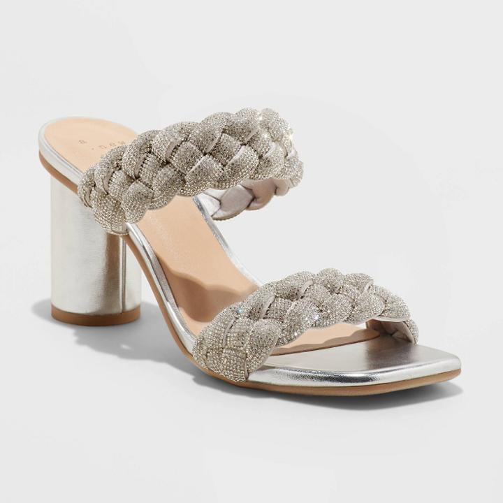 Women's Basil Rhinestone Heels - A New Day
