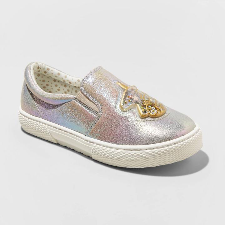 Girls' Roana Sneakers - Cat & Jack Gold