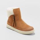 Women's Lei Sneaker Fashion Boots - Universal Thread Chestnut (brown)
