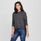 Women's Cozy Layering Sweatshirt - Joylab Charcoal Heather