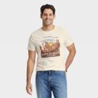Men's Standard Fit Short Sleeve Crew Neck T-shirt - Goodfellow & Co Cream/landscape