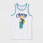 Well Worn Pride Gender Inclusive Adult Cheers Queers Graphic Tank Top - White Xs, Adult Unisex