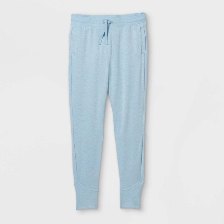 Girls' Soft Fleece Jogger Pants - All In Motion Blue