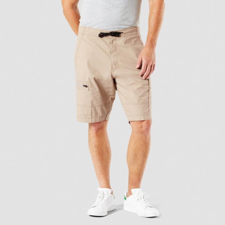 Levi Strauss & Co Denizen From Levi's Men's 10.5 Relaxed Straight Fit Cargo Shorts - True Khaki