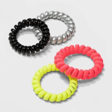 Mix Finish Phone Cord Pony Holders - Wild Fable ,