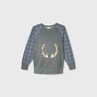 Maternity Ugly Xmas Deer Sweatshirt - Isabel Maternity By Ingrid & Isabel Gray