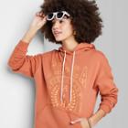 Women's Ascot + Hart Tx + Ca Graphic Hooded Sweatshirt - Brown