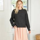 Women's Crewneck Pullover Sweater - Universal Thread Charcoal Gray