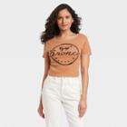 Women's Ford Baby Short Sleeve Graphic T-shirt - Brown