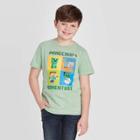 Boys' Minecraft Adventure T-shirt - Green