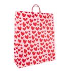 Spritz Jumbo Heart Printed Bag Pink/red -