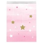Creative Converting 10ct One Little Star Girl Paper Treat Bags,