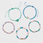 Girls' 5pk Mermaid Bracelet Set - Cat & Jack