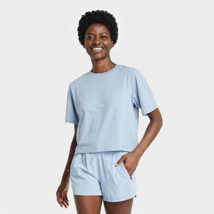 Women's Supima Cotton Short Sleeve Top - All In Motion