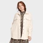 Women's Long Sleeve Jacket - Universal Thread Cream