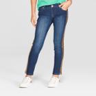 Girls' Flip Sequin Jeans - Cat & Jack Medium Denim Wash