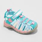 Toddler Girls' Rory Fisherman Shoes - Cat & Jack Mint