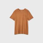 Men's Standard Fit Short Sleeve Crew Neck T-shirt - Goodfellow & Co Brown