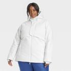 Women's Plus Size Winter Jacket - All In Motion Cream