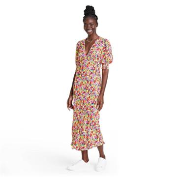 Floral Puff Sleeve Dress - Rixo For Target