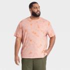 Men's Tall Standard Fit Short Sleeve Crewneck T-shirt - Goodfellow & Co Orange