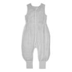 Halo Innovations Sleepsack 100% Cotton Micro Fleece Toddler Wearable Blanket - 3t - Gray Polar