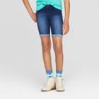 Plus Size Girls' Jeggings Bermuda Shorts - Cat & Jack Dark Wash