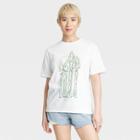 Women's Happy Earth Day Tall Trees Short Sleeve Graphic T-shirt - White