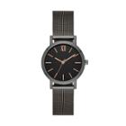 Women's Roman Mesh Strap Watch - A New Day Gray