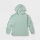 Women's Plus Size Fleece Hoodie Sweatshirt - Universal Thread Mint 1x, Women's, Size: