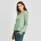 Women's Hodded Sweatshirt - Universal Thread Green