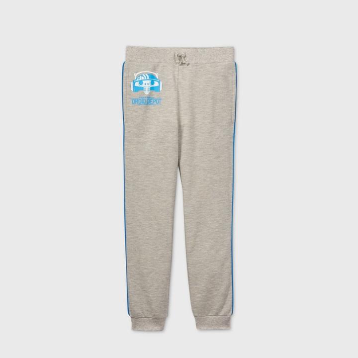 Boys' Star Wars Galaxy's Edge 'droid Depot' Jogger Pants - Gray