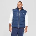 Target Men's Tall Puffer Vest - Goodfellow & Co Navy (blue)
