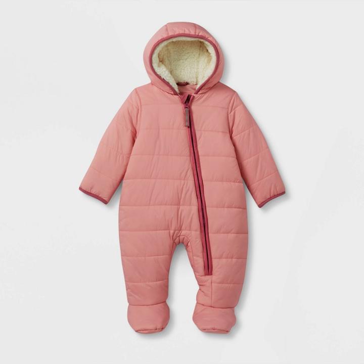 Baby Bunting Snowsuit - Cat & Jack Pink