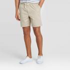 Men's 8 Pull-on Shorts - Goodfellow & Co Taupe