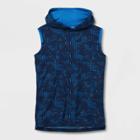 Boys' Sleeveless Printed T-shirt - All In Motion Blue