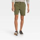 Men's 9 Tech Shorts - Goodfellow & Co Olive Green