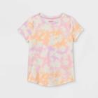 Girls' Printed Short Sleeve T-shirt - Cat & Jack Pink
