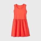 Women's Sleeveless Babydoll Dress - Universal Thread Red