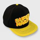 Nintendo Boys' Super Mario Baseball Hat - Black/yellow