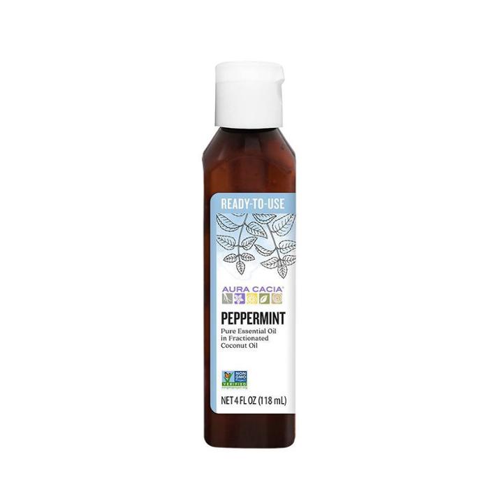 Aura Cacia Ready-to-use Peppermint Essential Oil Blend