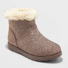 Girls' Mila Zipper Slip-on Winter Shearling Style Boots - Cat & Jack 1,